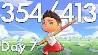 Day 7 Finding Every Villager - Then doing a Face Reveal