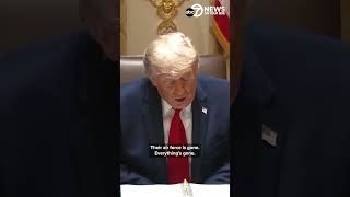 Trump warns U.S. may “finish the job” with Iran