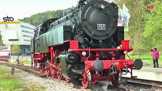 Henschel & Sohn 262 BB Steam Locomotive on the Sauschwänzle Railway