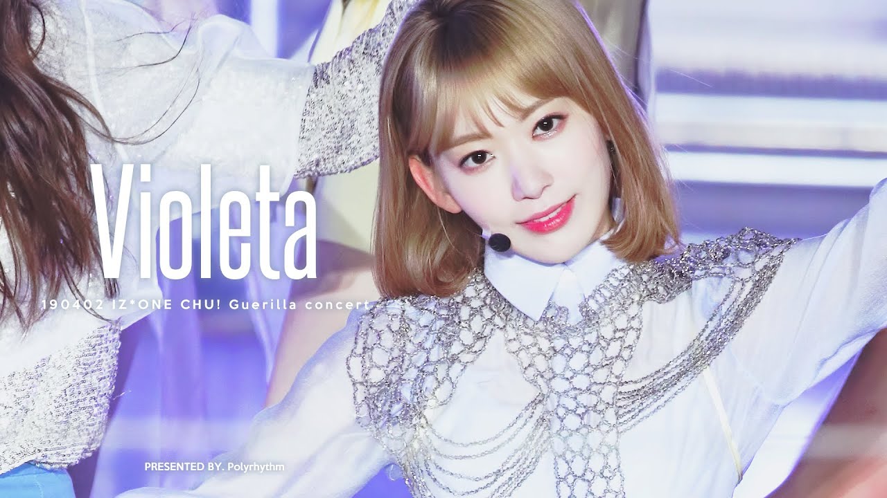 [4K] 190402 아이즈원츄 게릴라 :: 비올레타 (Violeta) Focus on 미야와키 사쿠라 (宮脇咲良) 직캠
