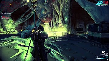 Warframe PS4 - Protect the bomb with machine guns!