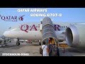 QATAR AIRWAYS | Boeing 787-8 (ECONOMY) Stockholm - Doha