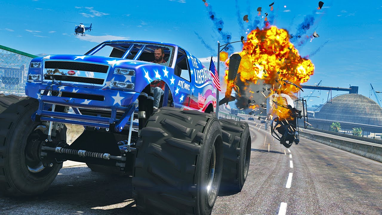 Drunk Trevor Destroyed Los Santos - GTA 5 Action film - YouTube
