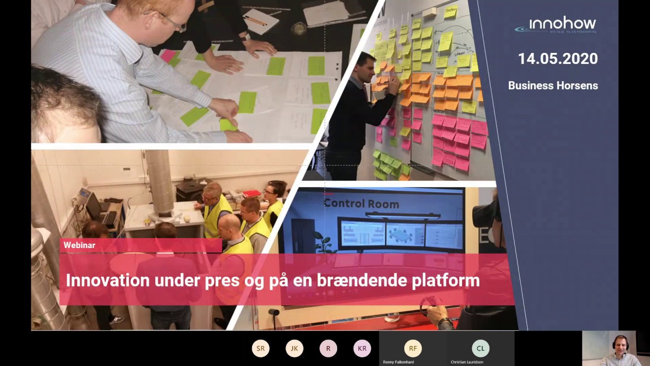 Webinar: Innovation under pres på en brændende platform