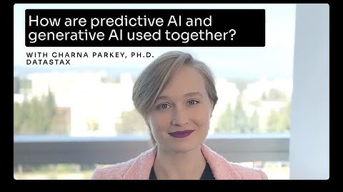 How can predictive AI and generative AI be used together?