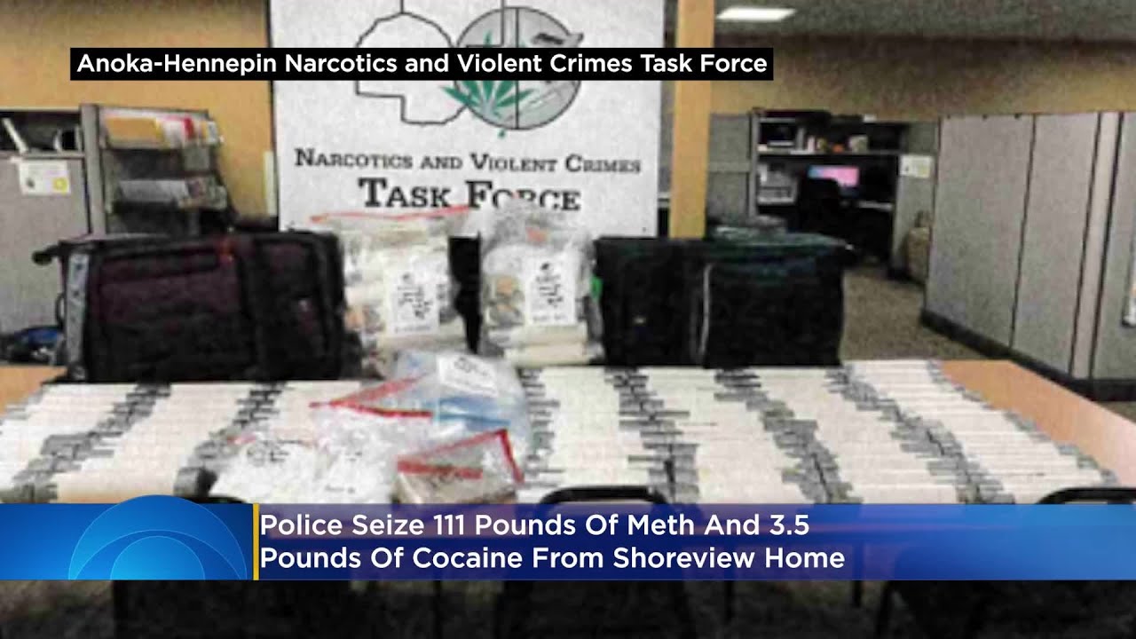 Police Seize 111 Pounds Of Meth And 3.5 Pounds Of Cocaine From ...