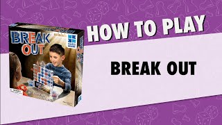 How to Play: Break Out, a 2 Player Skill and Action Game from Megableu USA