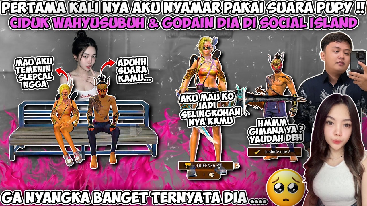 NYAMAR JADI CEWE IMUT GODAIN PACAR DI SOCIALISLAND PAKAI AKUN LAIN, GA NYANGKA TERNYATA DIA .....🥺!!