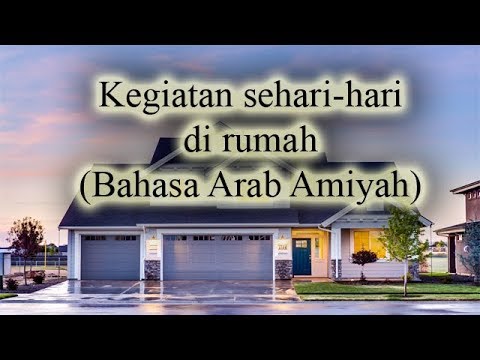 Kegiatan sehari hari dalam bahasa arab