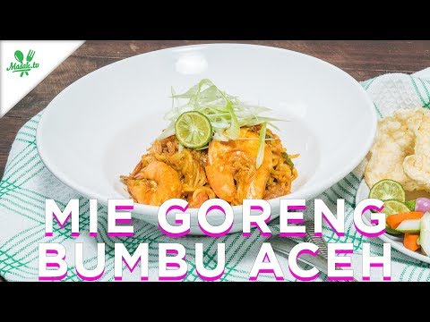 Resep Indomie Goreng Bumbu Aceh Asli. Indomie yang Viral di Medan!