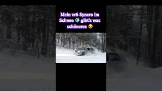 Mein vr6 Syncro erster Schnee 🇦🇹#tuning #automobile #cars #snow #golf #golf #drift #vw