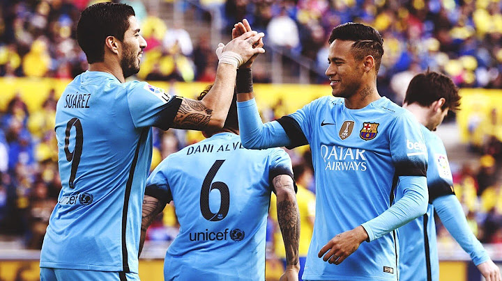 GOALS | LAS PALMAS 1 vs 2 BARCELONA | 20/02/2016