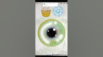 Digital Emoji Eye  Mixing on request 😍 #procreate #colourmixing #colormixingmagic #emojimix #fyp