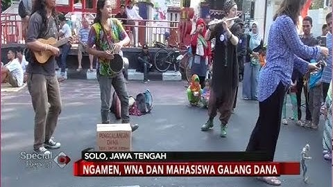 Peduli Gempa Lombok, WNA dan Mahasiswa di Solo Galang Dana dengan "Ngamen" - Special Report 13/08