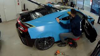 Celebrity Wrapping side of Acura NSX (Timelapse) Net Worth