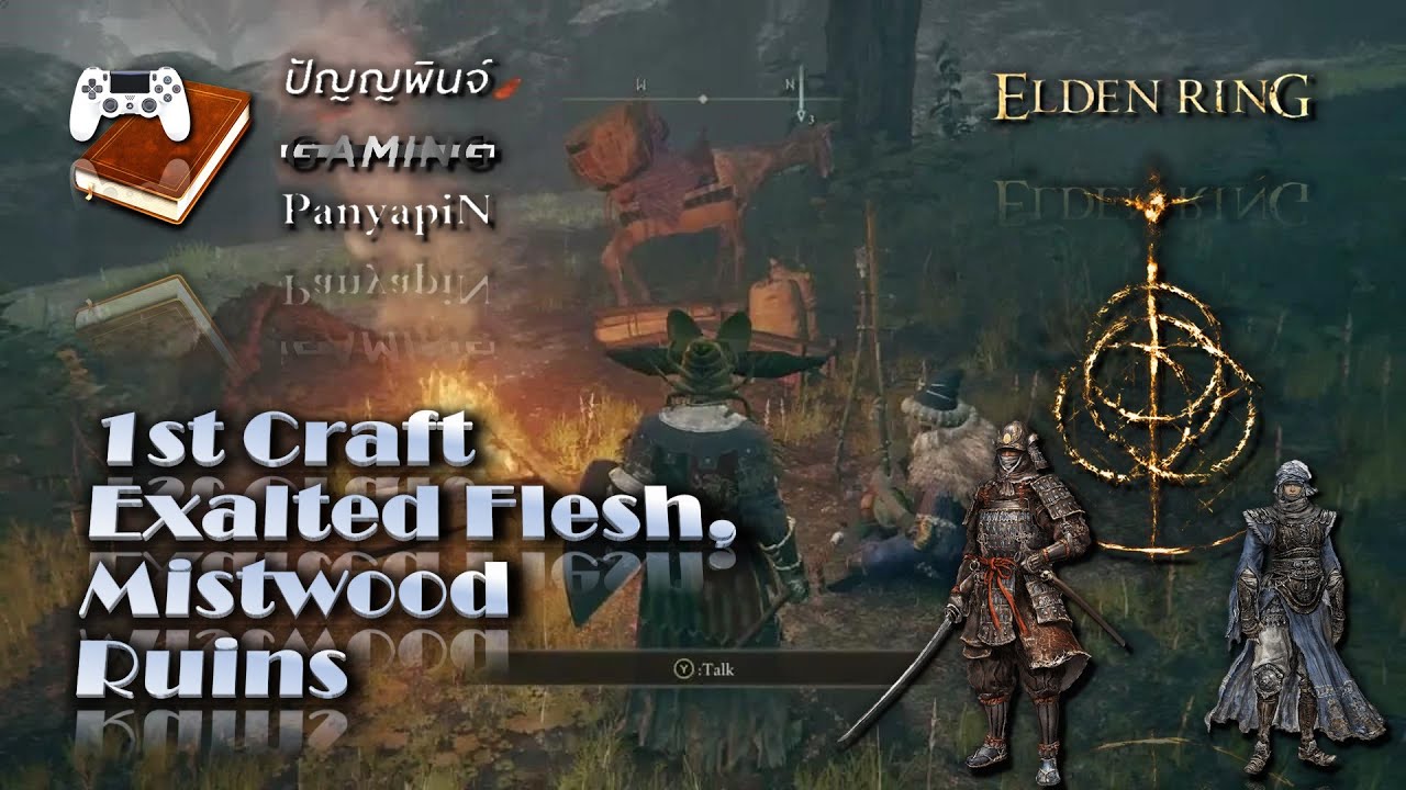 1st Craft Exalted Flesh, Mistwood Ruins Elden Ring YouTube