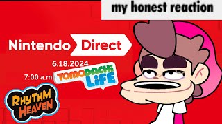Nintendo Direct Live Reaction