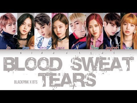 How Would BTS and BLACKPINK sing 'BLOOD,SWEAT&TEARS' by BTS(Color Lyrics Eng/Rom/Han/Kan)(FANMADE)