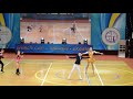1/4 Даня Маша 13.10.18 Кубок мира по акробатическому рок-н-роллу Харьков