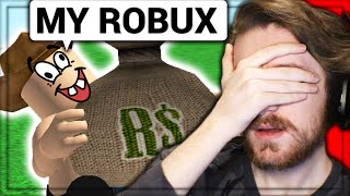 How I lost 100,000 Robux (FT. ROBLOX YOUTUBERS)