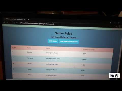 Task 1 || Basic Banking System ||Internship task||GRIP@THE SPARK FOUNDATIONS