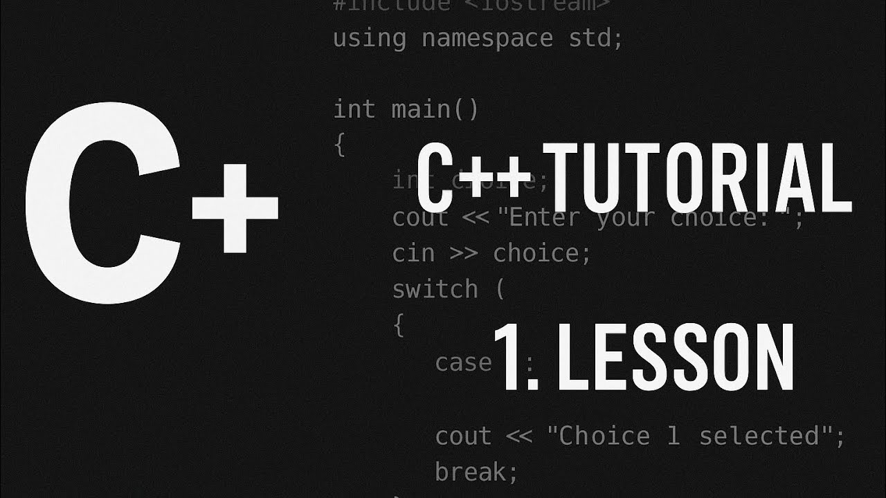 C++ tutorial #pro_developers - YouTube