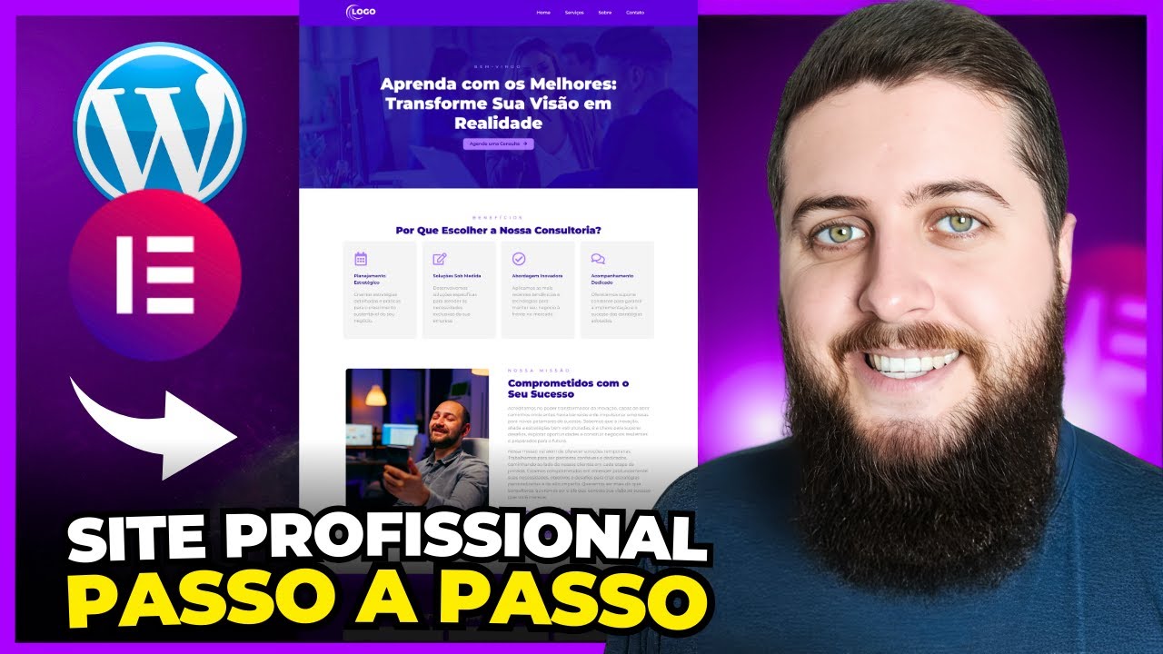 Curso Completo | Como Fazer um SITE PROFISSIONAL do Zero com WordPress ...