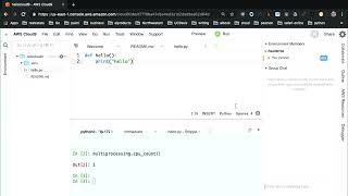 003  2 3 Launch Cloud9 and workspace configuration