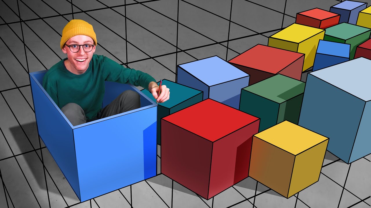Drawing 1000 Boxes in a Day - YouTube