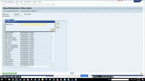 SAP SD: How to Mass Reject Sales Order in SAP? Tcode MASS