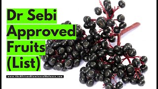 DR SEBI APPROVED FRUITS List  (From the NUTRITIONAL GUIDE) screenshot 4