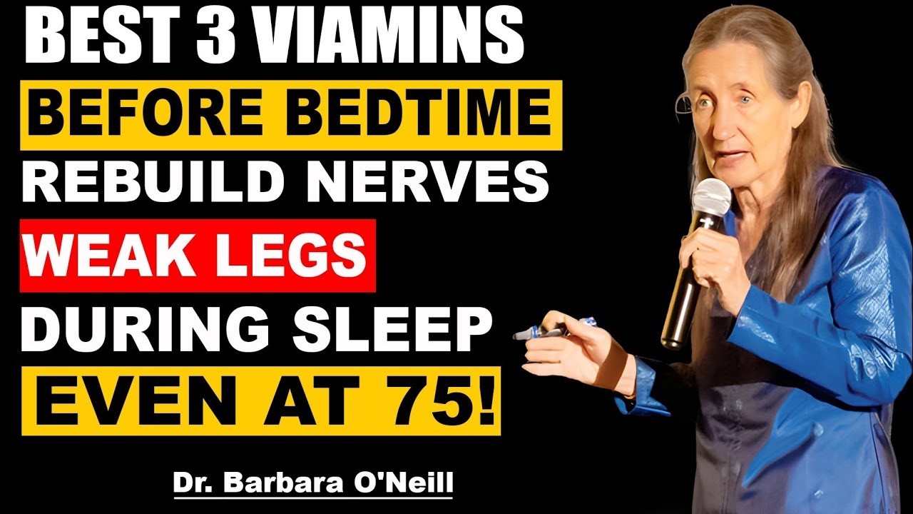 3 Vitamins to Supercharge Your Legs After 60 | Regain Strength & Mobility Naturally
