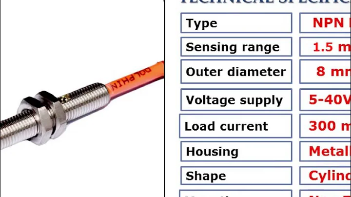 DOLPHIN SENSOR - M-8 NPN NO