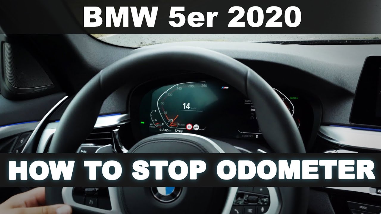 BMW 5er Facelift 2020 | Mileage Stopper - NO Odometer Correction - CAN ...
