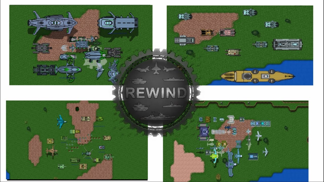 Rewind my mod, Rusted warfare mod - YouTube