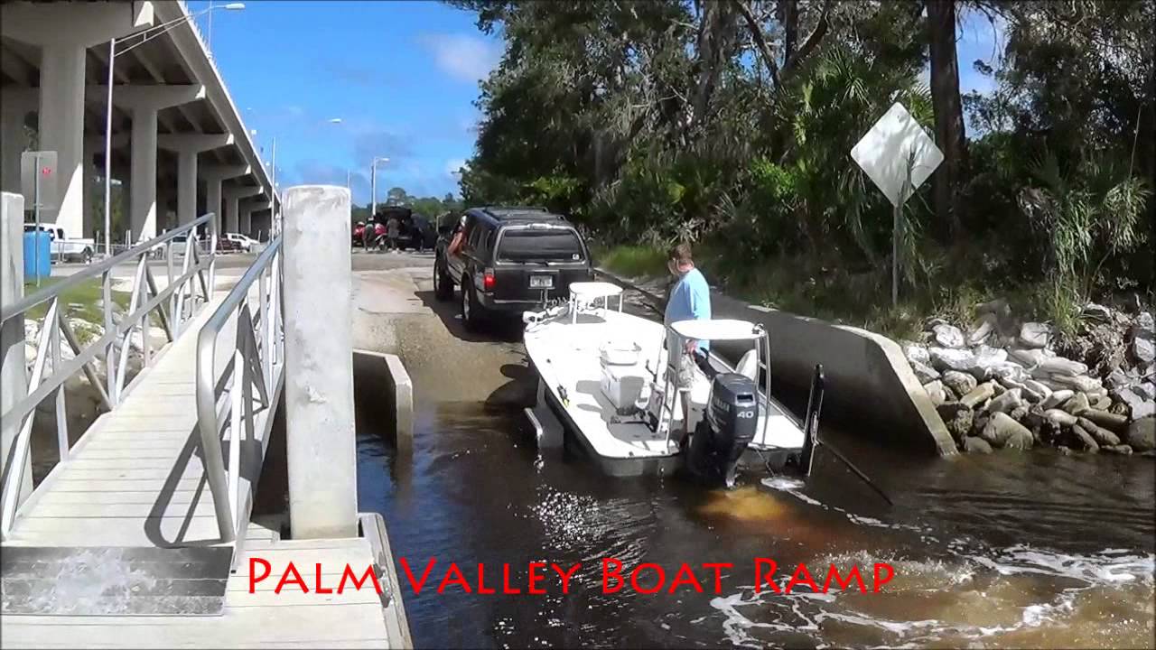 Palm Valley Intercoastal Boat Ramp YouTube