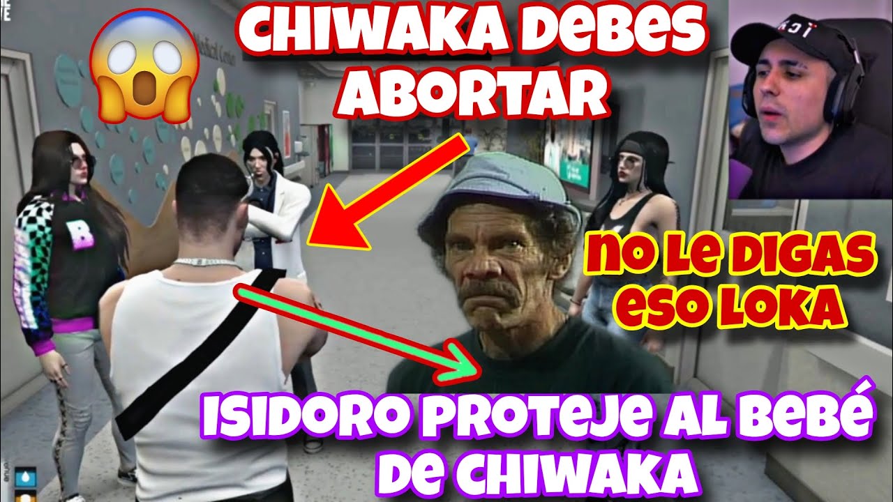 ISIDORO podrá ser lo que quieras pero cuido del bebé de  CHIWUAKA, de su m4l marido y de ANGELA 😎