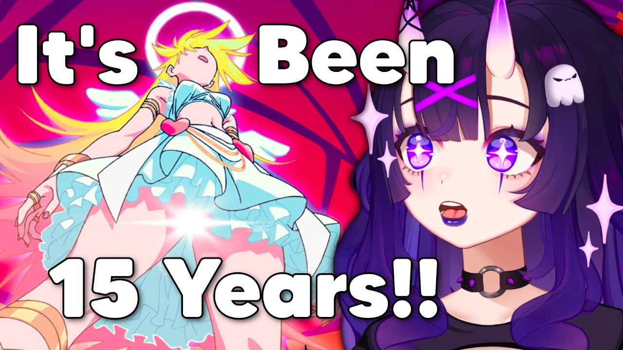 Ghost Vtuber Reacts to NEW Panty & Stocking eps 1 & 2 - THE GIRLS ARE BACK!!