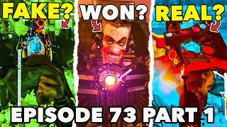 ALMOST HERE!? - EPISODE 73 PART 1 IS READY?? - SKIBIDI TOILET 73 part 1 ALL Easter Egg  Theory