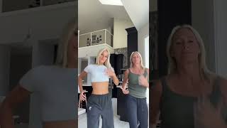 dancing with my mom again #youtube #blonde #youtubeshorts
