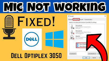 Dell Optiplex 3050 Microphone Not Working {New Process}