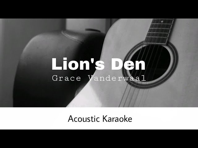 Grace Vanderwaal - Lion's Den: listen with lyrics