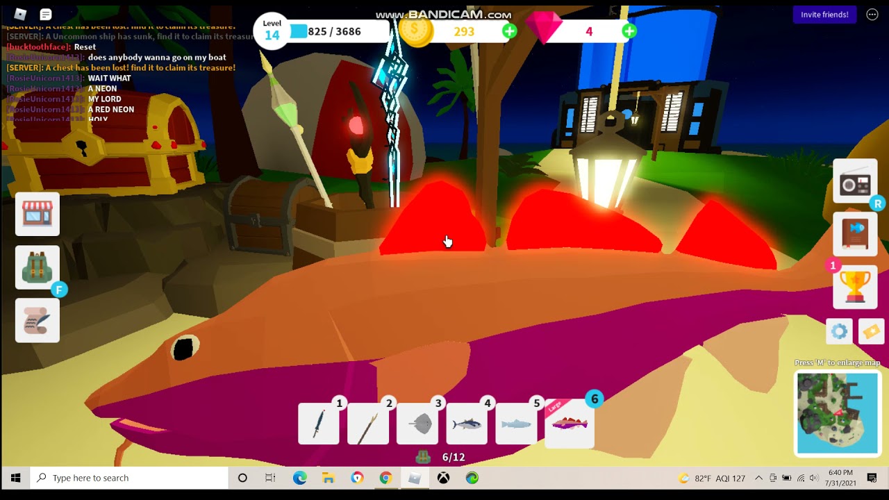 red-neon-rainbow-parrotfish-roblox-fishing-simulator-youtube