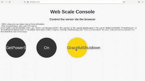 Redfish boot server / turn off using python api via iDRAC
