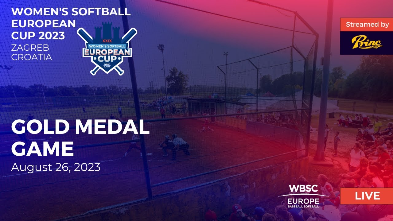 14 Women's Softball European Cup: Gold Medal Game