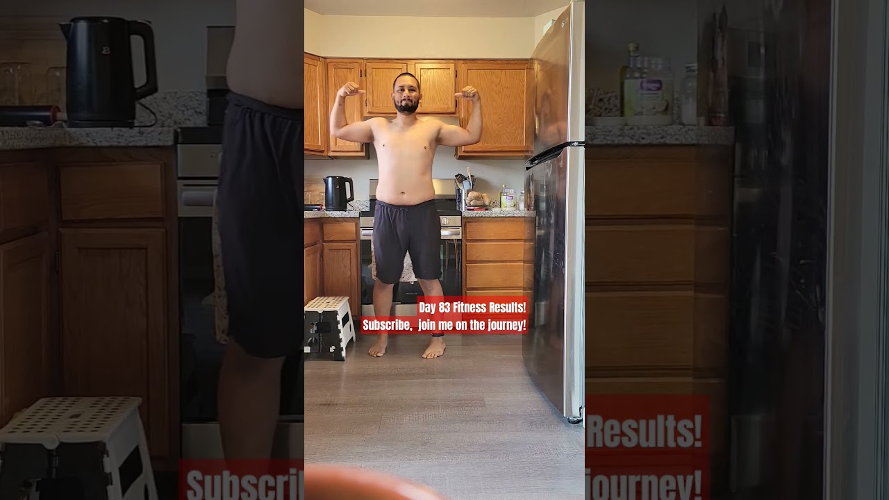 Day 83 Fitness Results,  Losing Fat, Gaining Muscle Effortlessly!