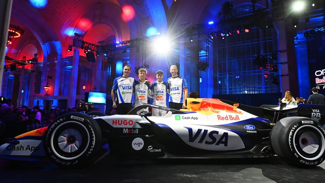 Livery Reveal — Visa Cash App Racing Bulls Season Launch 2026