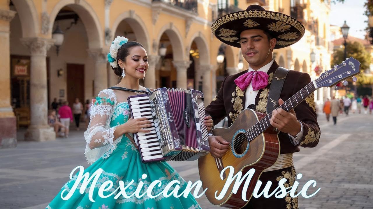 Top 10 Traditional Mexican Instrumentals | Mariachi & Folk Guitar Accordion Mix vol.6