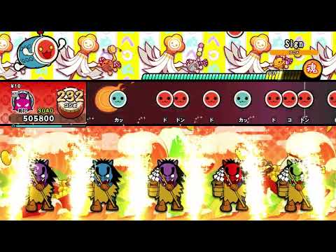 【太鼓の達人 NS2】Sign（おに）【オート動画】