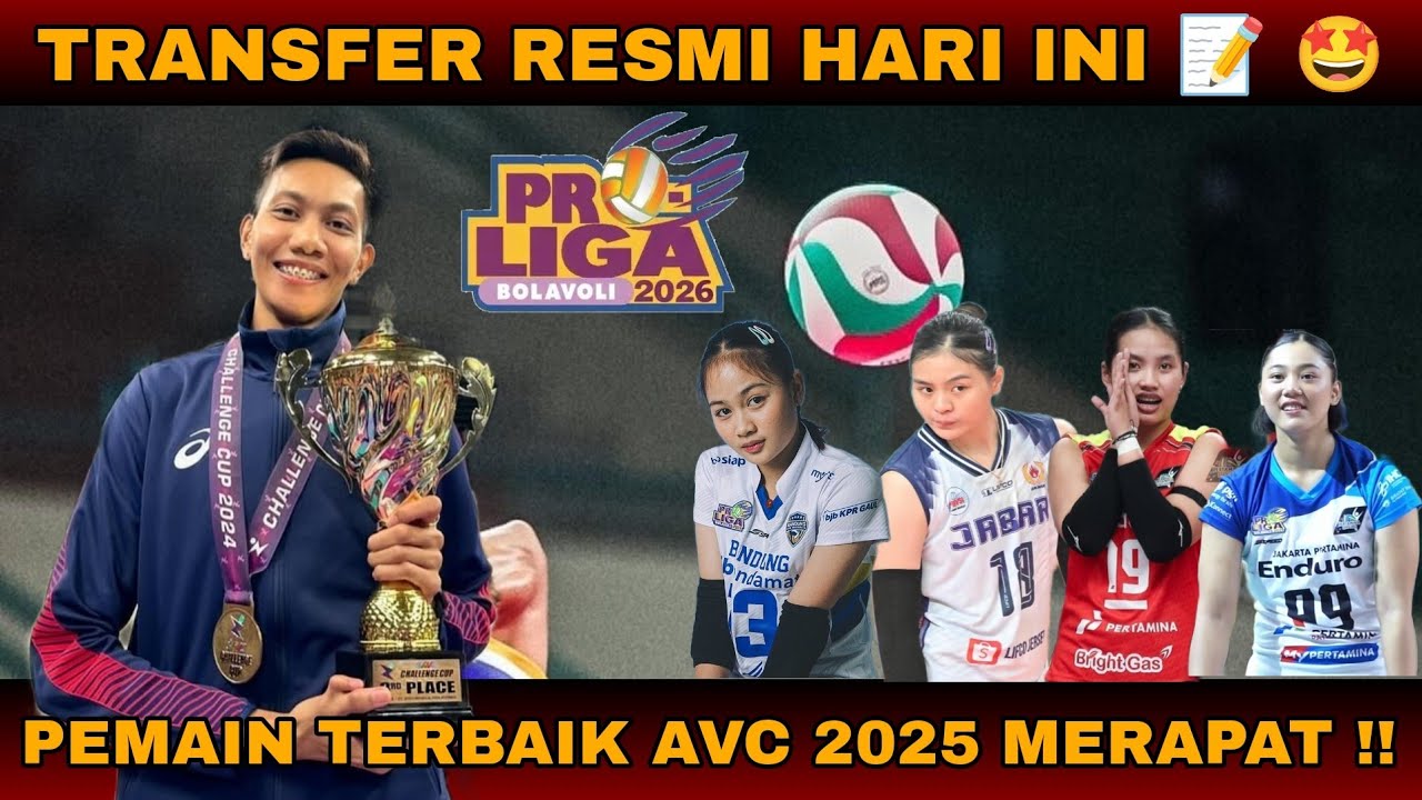 Transfer Pemain Proliga 2026 Resmi Terbaru Hari Ini | Pemain Asing Proliga 2026